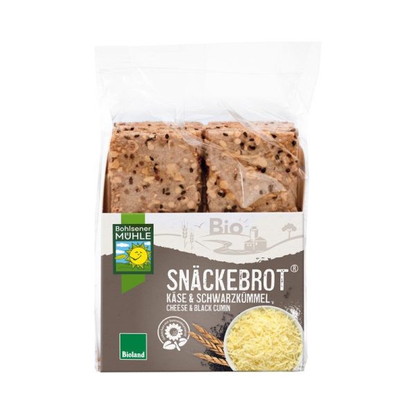 Snäckebrot Käse & Schwarzkümmel Bohlsener Mühle