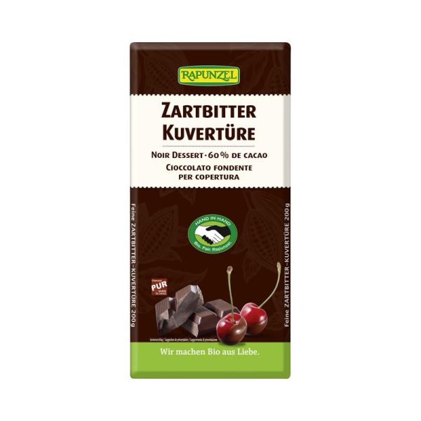 Zartbitter Kuvertüre Rapunzel