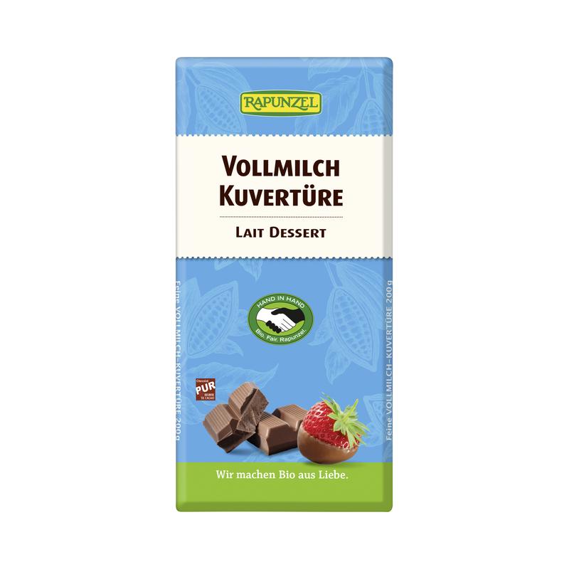 Vollmilch Kuvertüre Rapunzel