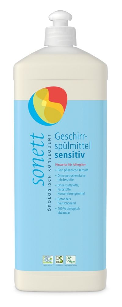 Sonett - Geschirrspülmittel sensitiv 6 Stück zu 1 l