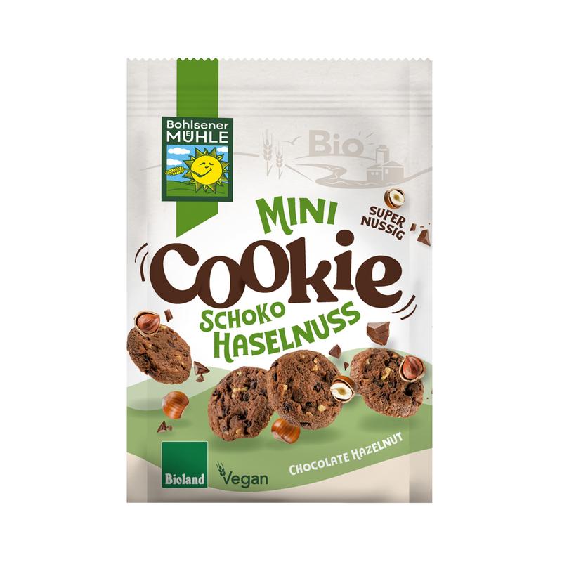 Mini Cookie Schoko Haselnuss Bohlsener Mühle