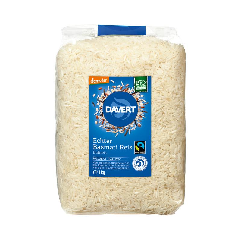 Echter Basmati Reis Davert