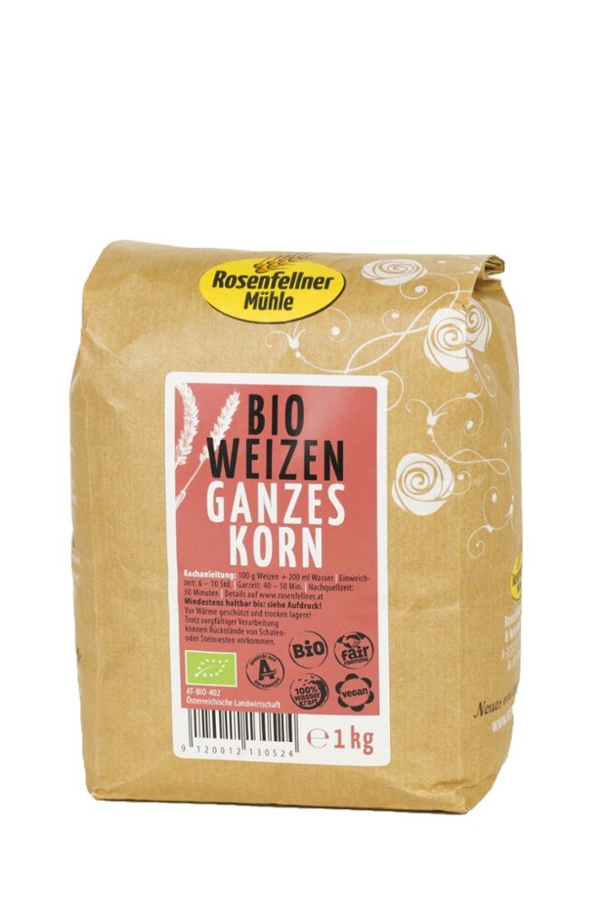 Rosenfellner Mühle - Bio Weizen 10 Stück zu 1 kg