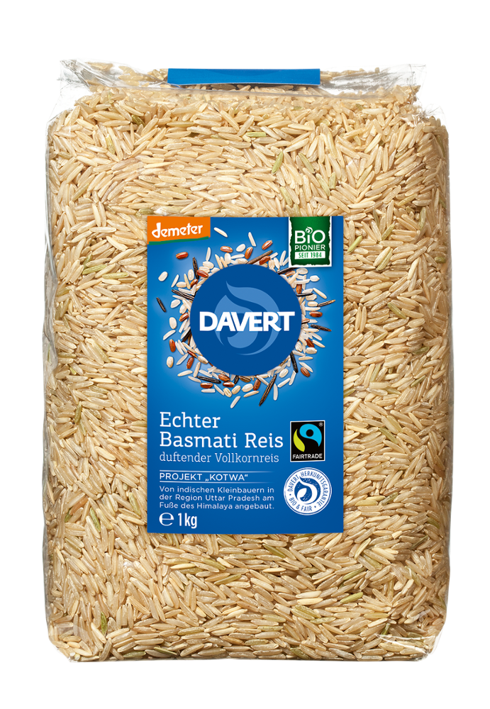 Echter Basmati Reis Davert
