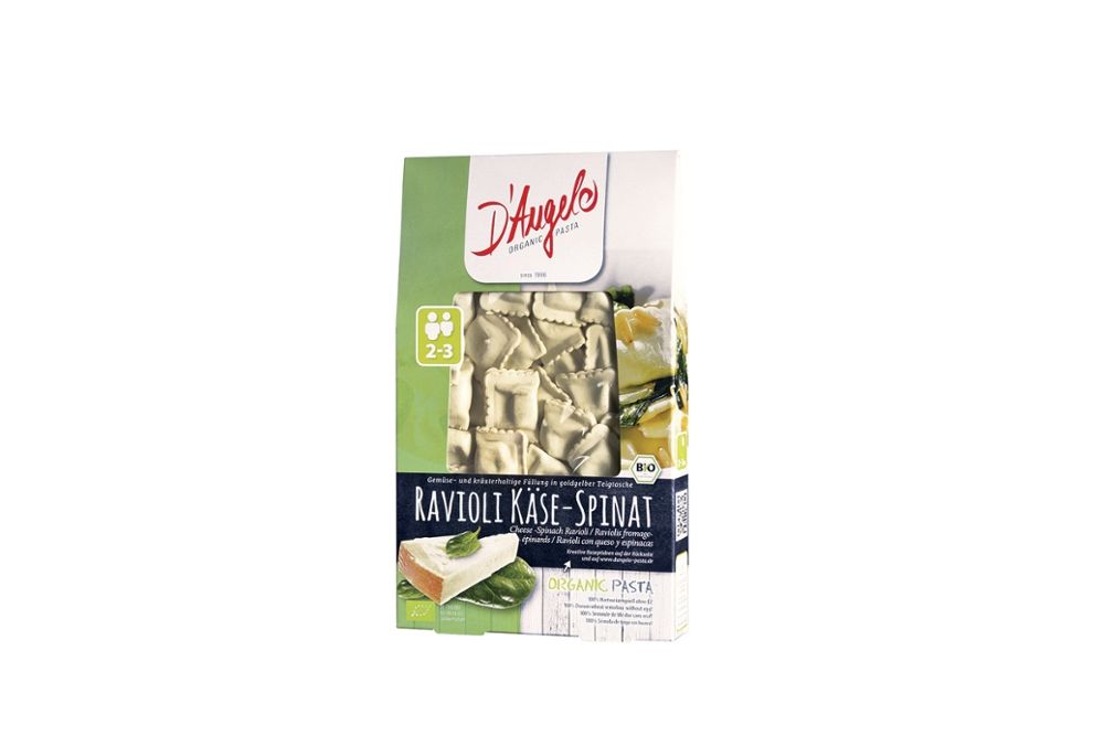 Dangelo Pasta - Ravioli Käse-Spinat 10 Stück zu 250 g