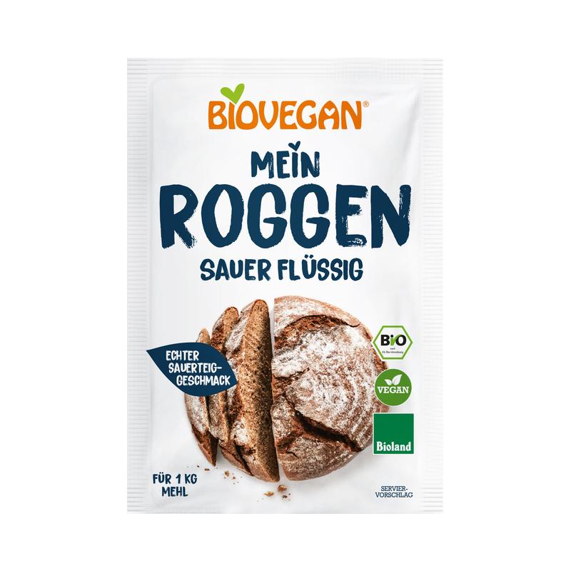 Roggen Sauerteig Biovegan