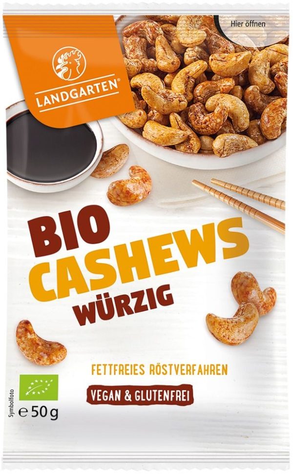 Bio Cashews würzig Landgarten