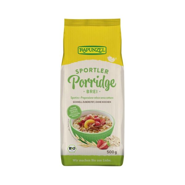 Sportler Porridge Brei Rapunzel