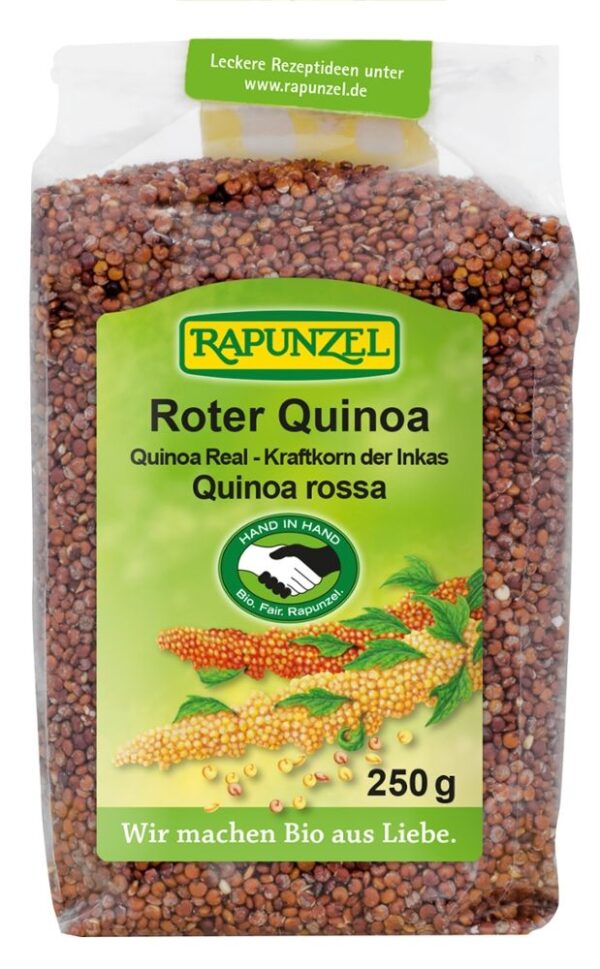 Roter Quinoa Rapunzel