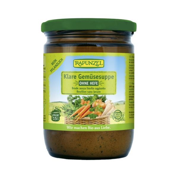 Klare Gemüsesuppe Ohne Hefe Rapunzel