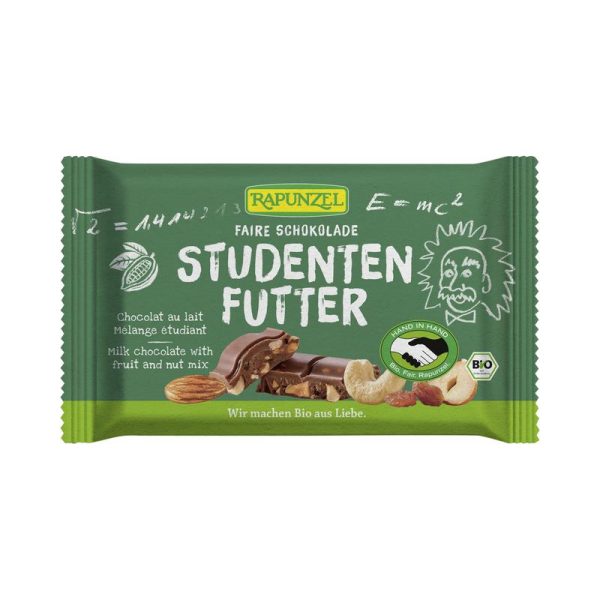 Faire Schokolade Studentenfutter Rapunzel