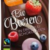Bio Beeren in Dreierlei Schokolade Landgarten