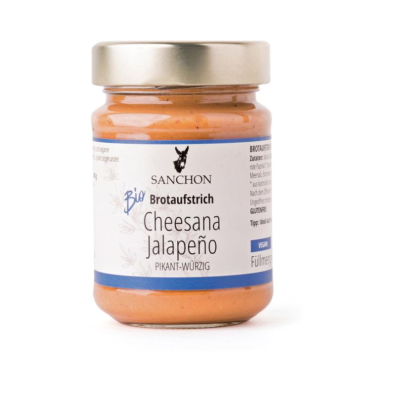 Brotaufstrich Cheesana Jalapeno Sanchon