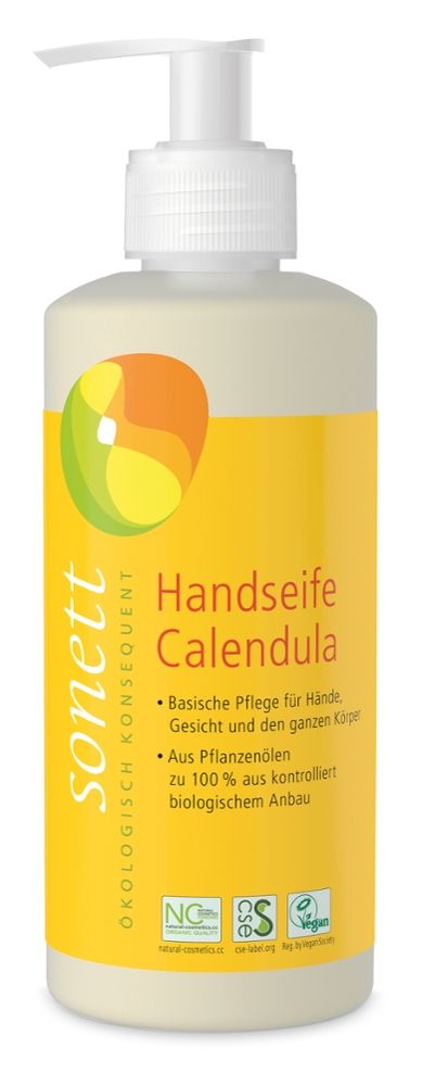 Sonett - Handseife Calendula 6 Stück zu 300 ml