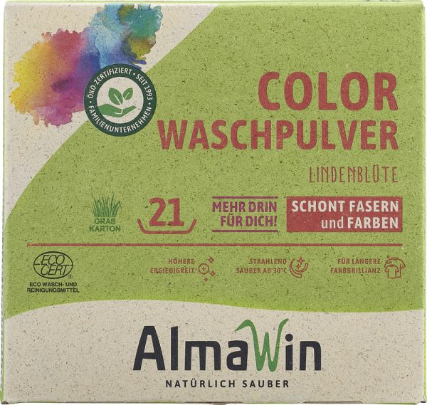 Color Waschpulver Lindenblüte AlmaWin