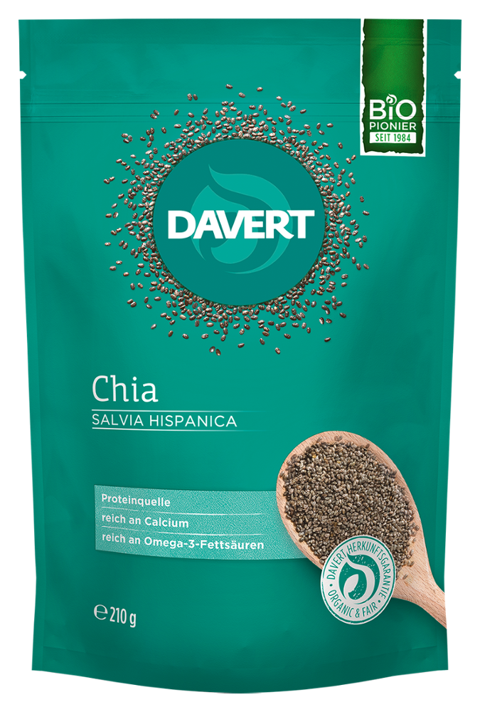 Davert - Chia 8 Stück zu 210 g