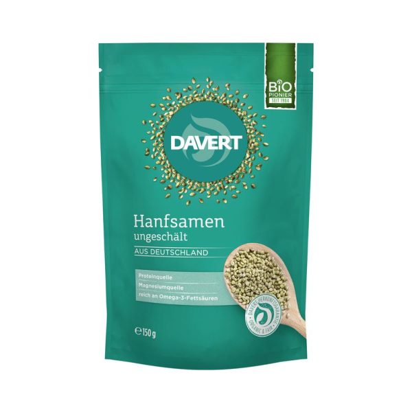 Hanfsamen ungeschält Davert
