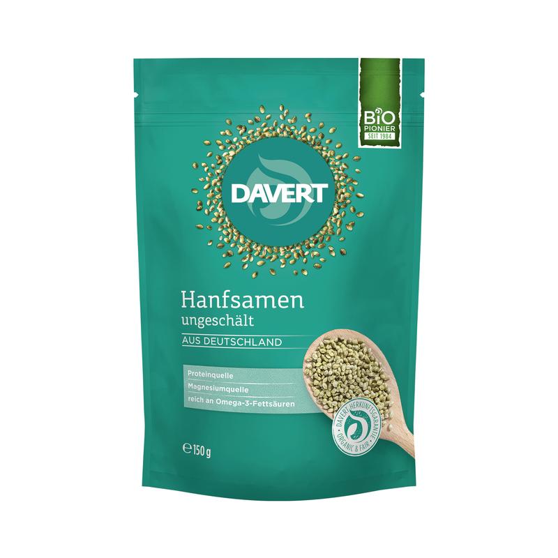 Hanfsamen ungeschält Davert