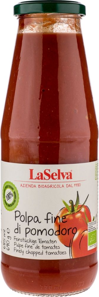 LaSelva - Polpa fine di pomodoro 12 Stück zu 690 g