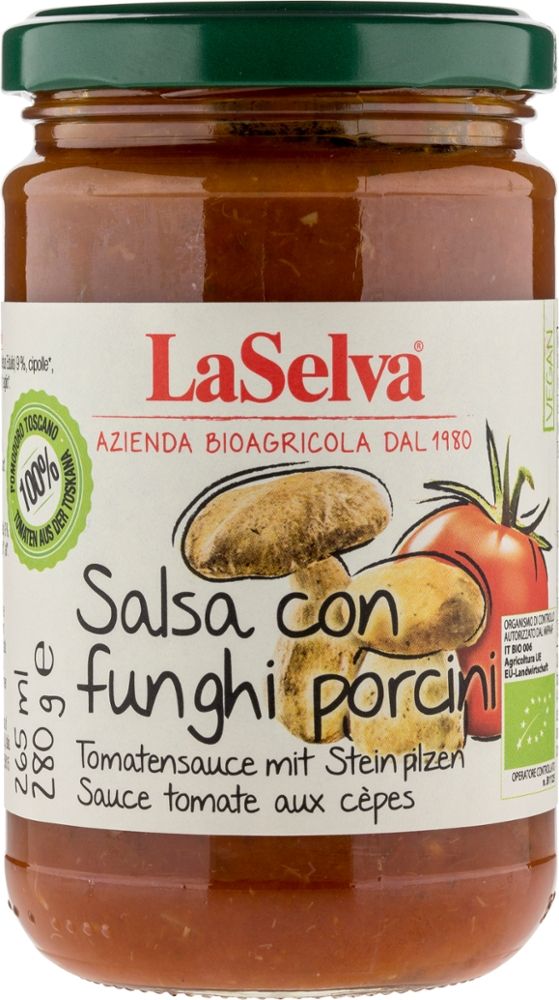 LaSelva - Salsa con funghi porcini Tomatensauce