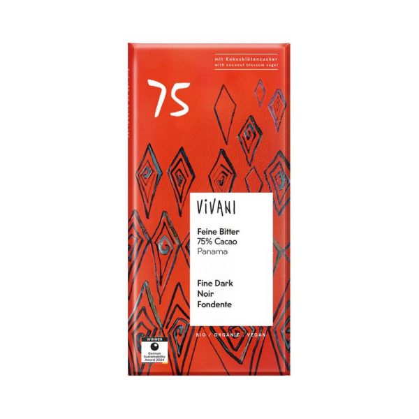 Feine Bitter 75% Cacao Vivani