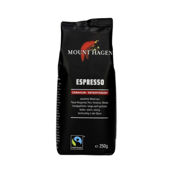 Espresso Gemahlen-Entkoffeiniert Mount Hagen