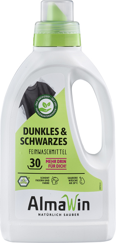 Dunkles & Schwarzes Feinwaschmittel AlmaWin