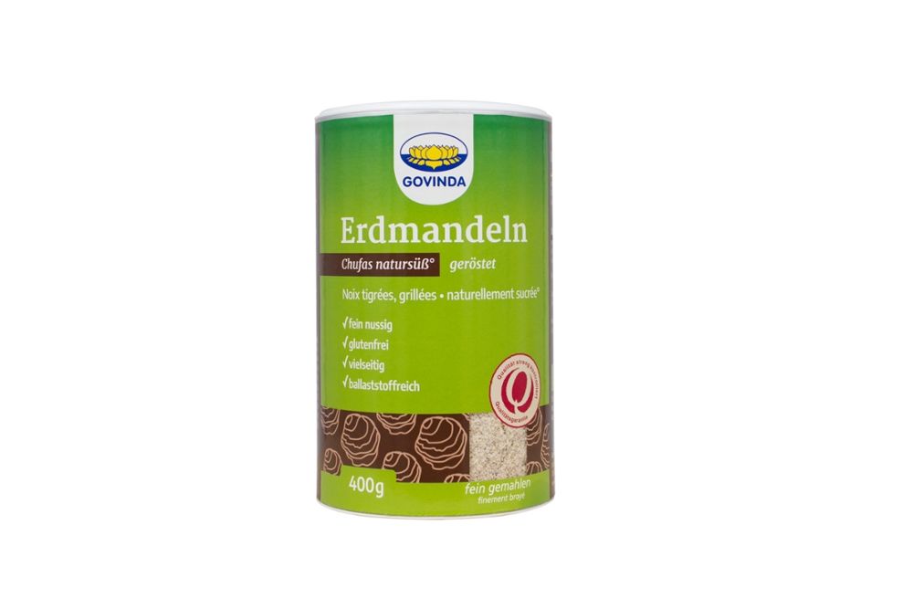 Govinda - Erdmandeln geröstet 6 Stück zu 400 g