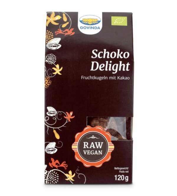 Schoko Delight Fruchtkugeln Govinda