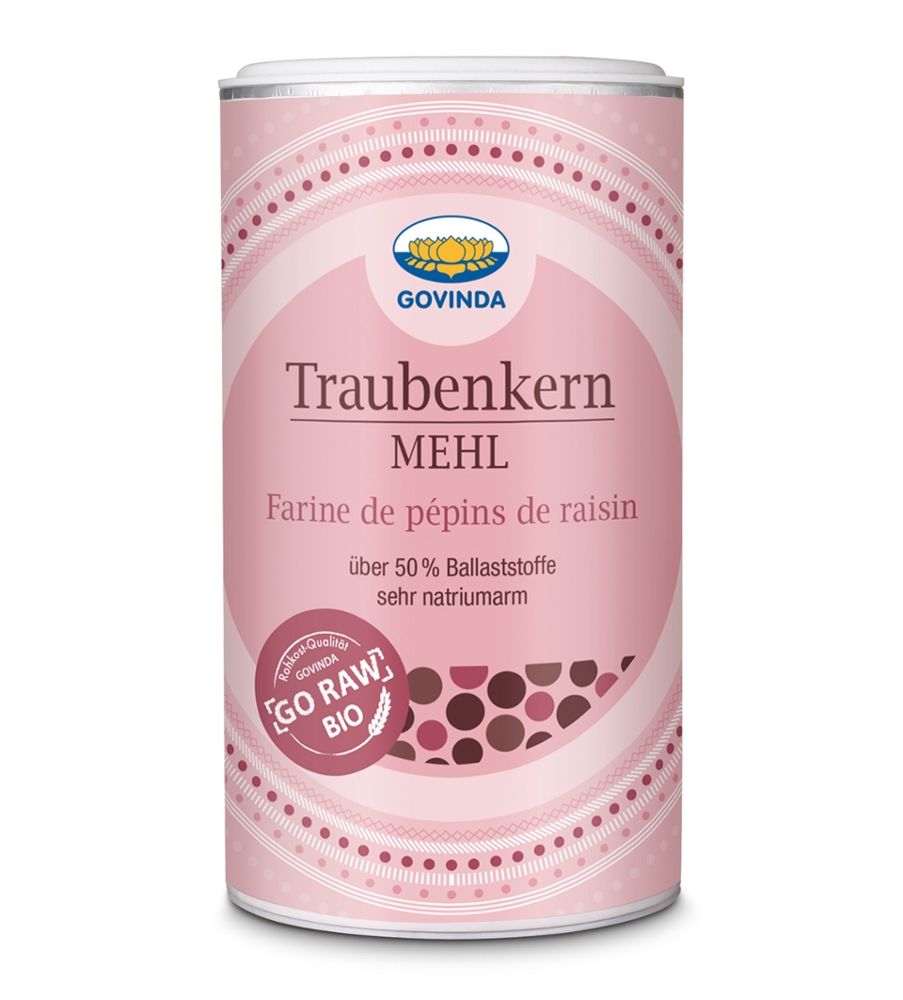 Govinda - Traubenkern Mehl 6 Stück zu 200 g