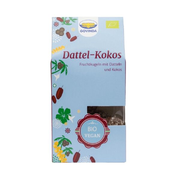 Dattel-Kokos Fruchtkugeln Govinda