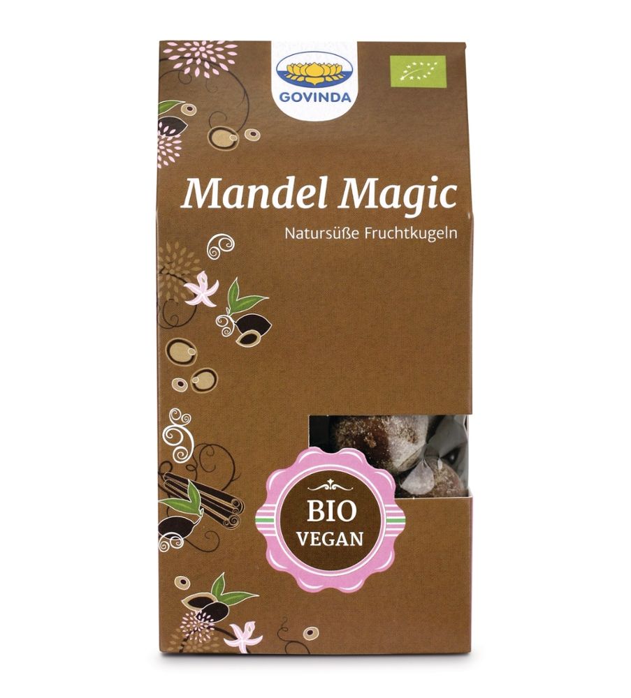 Govinda - Mandel Magic Fruchtkugeln 6 Stück zu 120 g