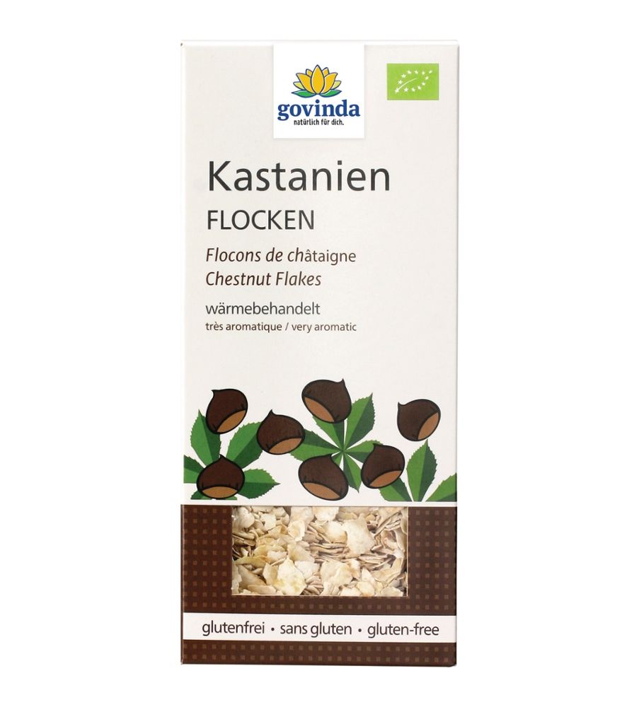 Govinda - Kastanien Flocken 6 Stück zu 200 g