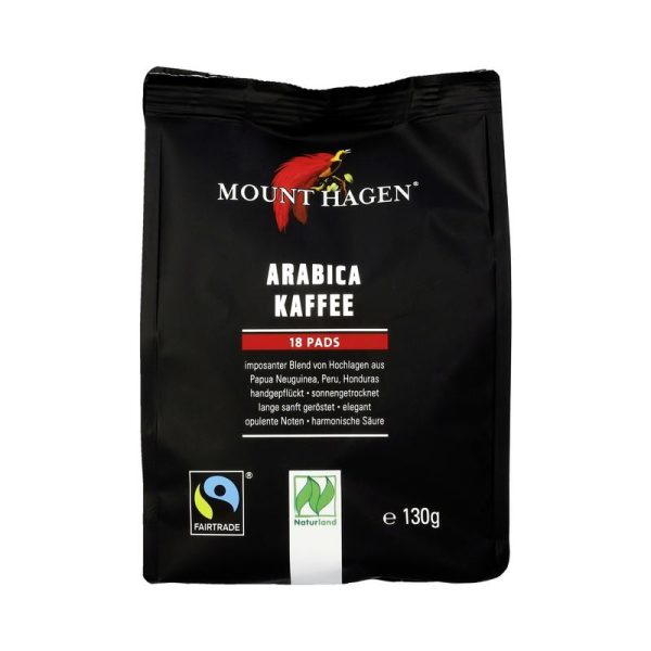 Arabica Kaffee Pads Mount Hagen