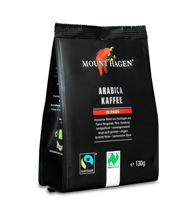 Arabica Kaffee Pads Mount Hagen