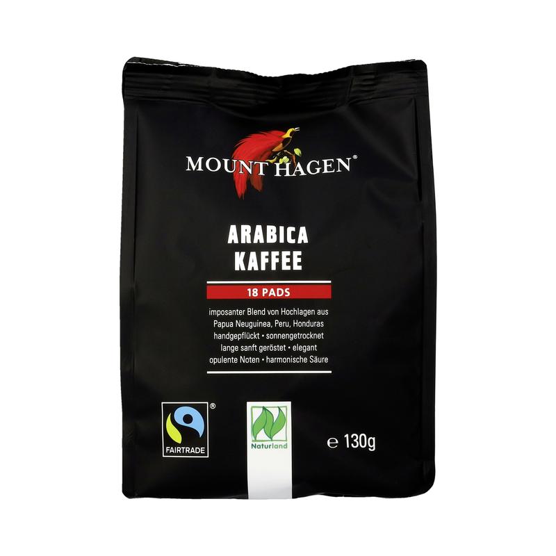 Arabica Kaffee Pads Mount Hagen