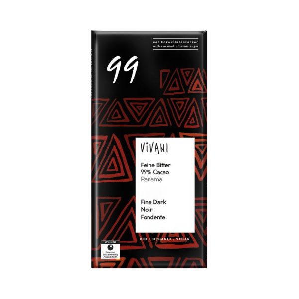 Feine Bitter 99% Cacao Vivani