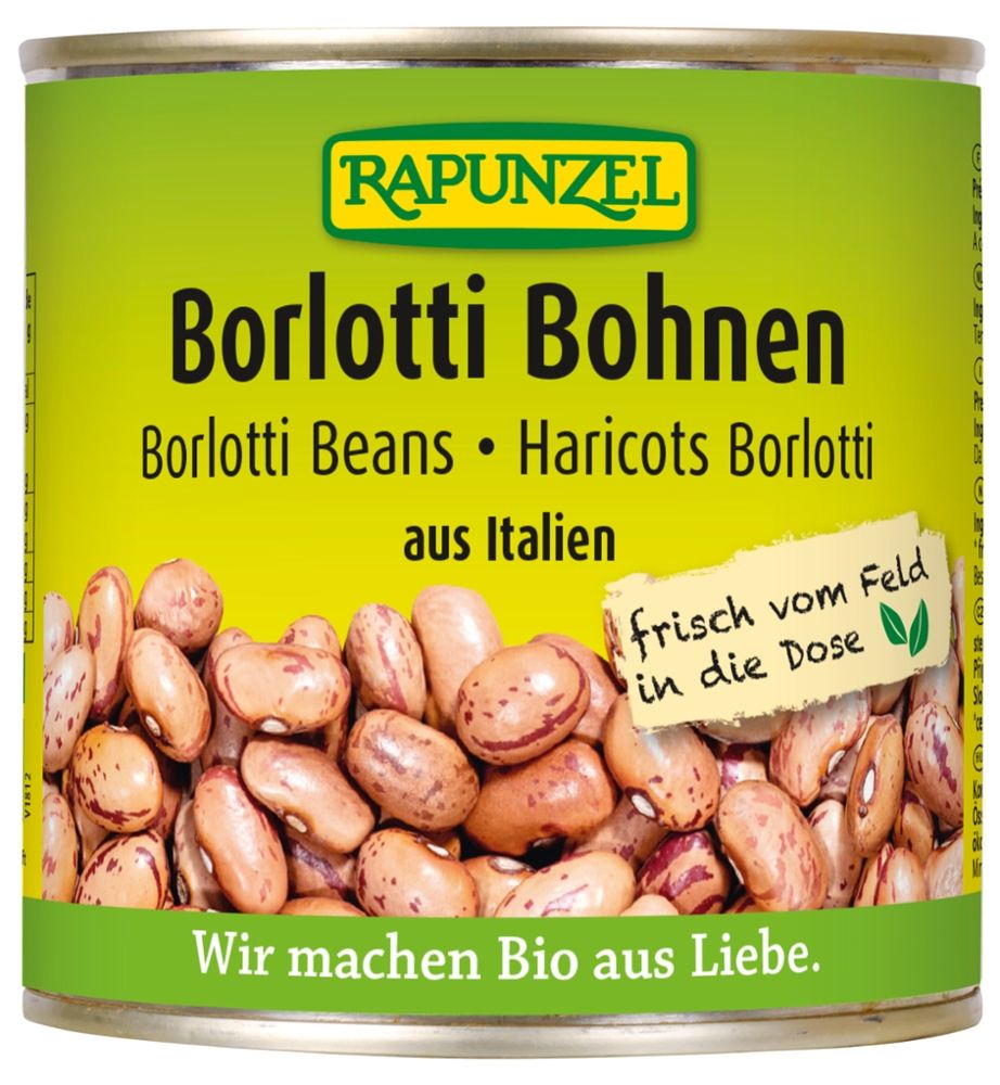 Rapunzel - Borlotti Bohnen 6 Stück zu 400 g