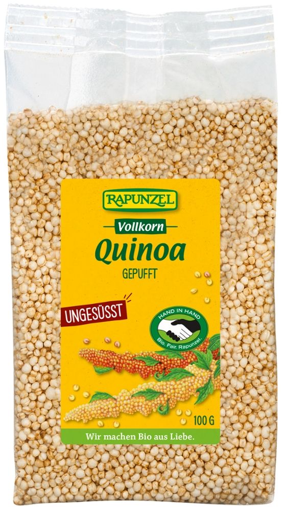 Rapunzel - Vollkorn Quinoa Gepufft 6 Stück zu 100 g