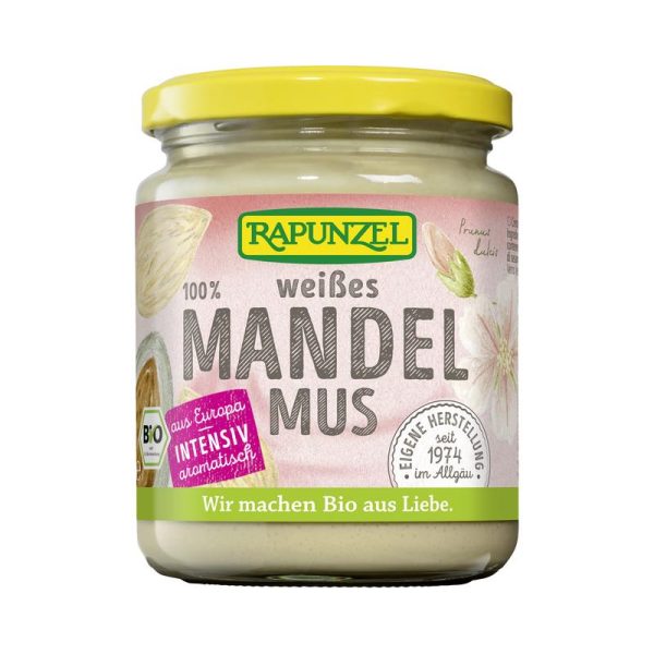 weißes Mandelmus intensiv aromatisch, aus Europa Rapunzel