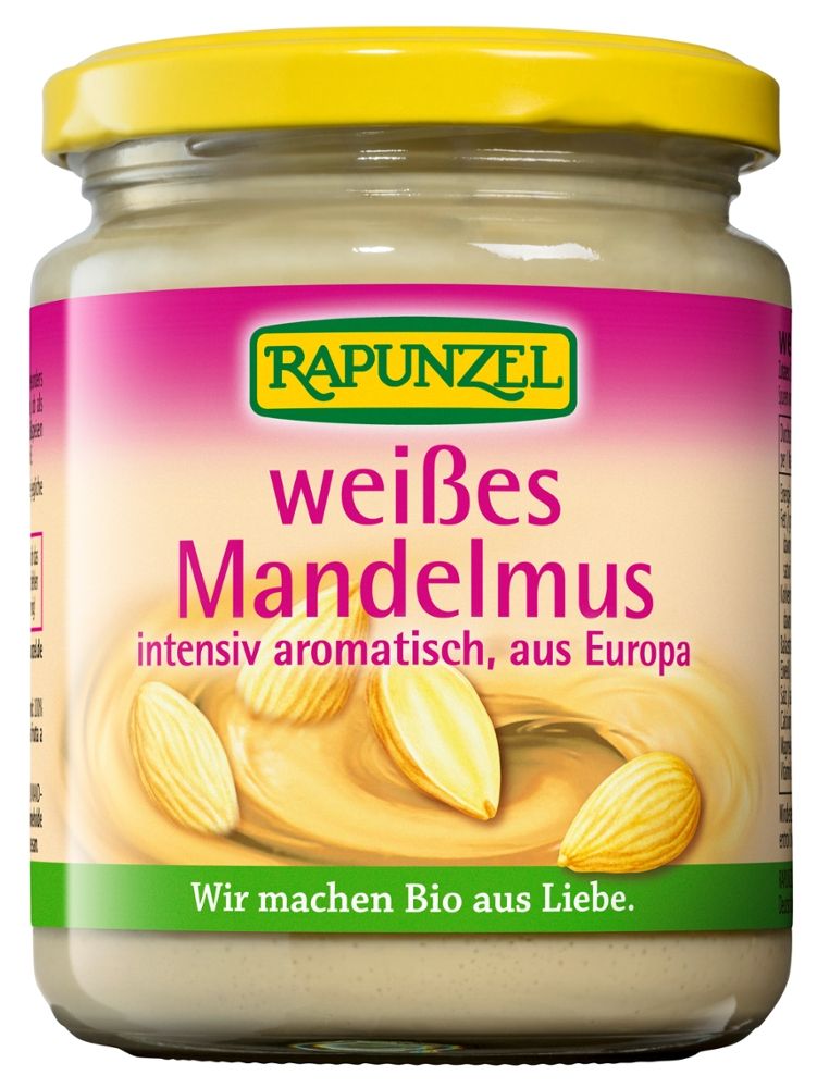 Rapunzel - Weißes Mandelmus 6 Stück zu 250 g