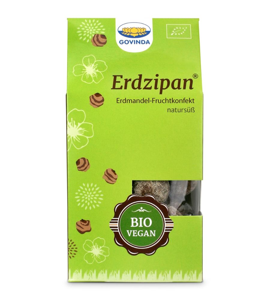 Govinda - Erdzipan Erdmandel-Fruchtkonfekt 6 Stück zu 120 g