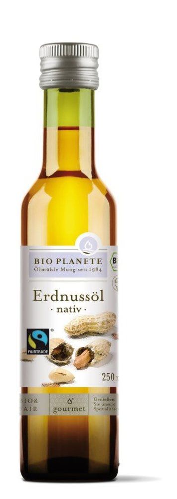 Bio Planete - Erdnussöl nativ 6 Stück zu 250 ml