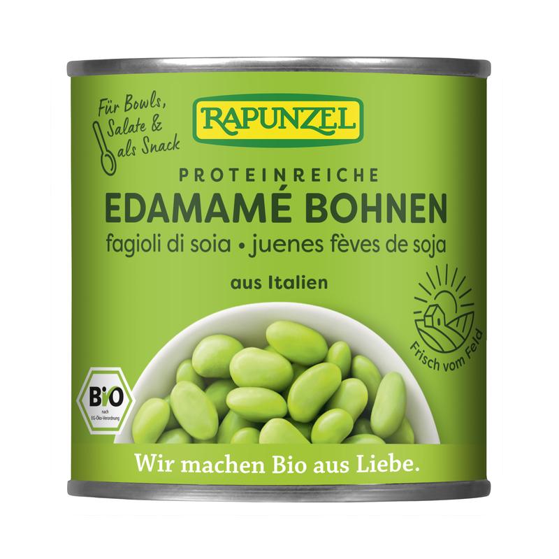 Edamamé Sojabohnen Rapunzel