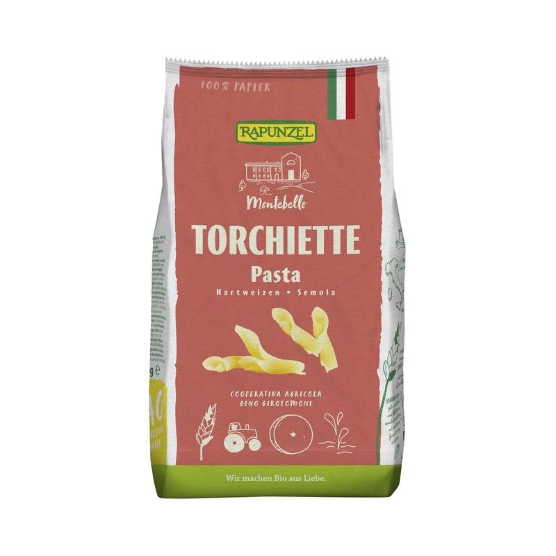 Torchiette Pasta Hartweizen Rapunzel