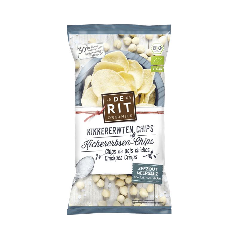 Kichererbsen Chips Meersalz De Rit