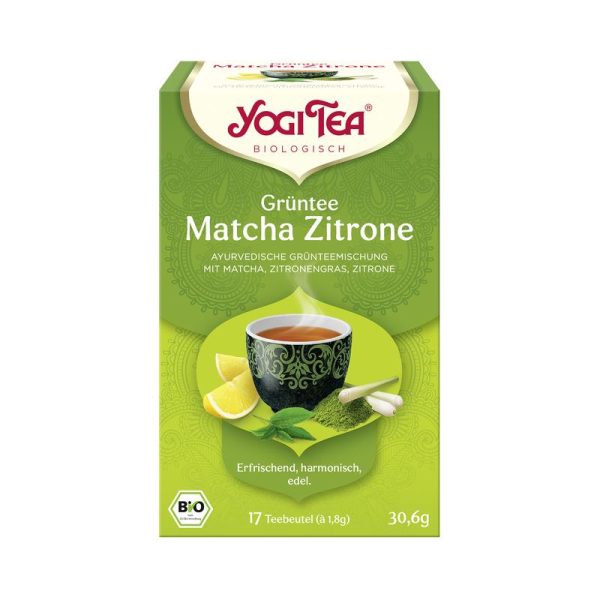Grüntee Matcha Zitrone YogiTea