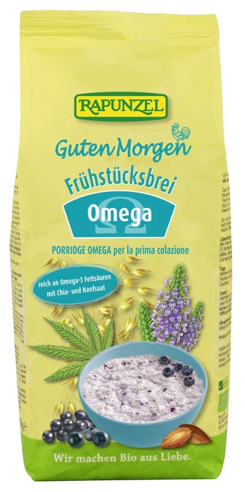 Rapunzel - Omega Porridge Brei 6 Stück zu 500 g