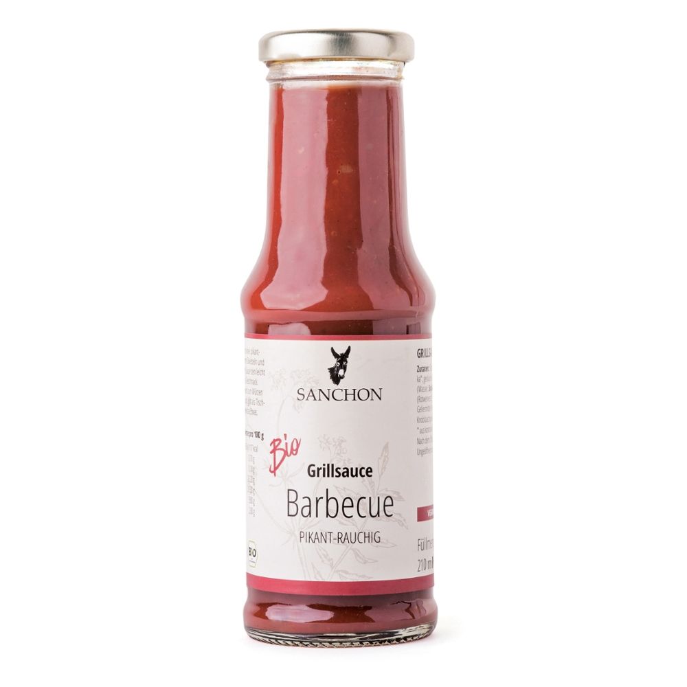 Sanchon - Grillsauce Barbecue 6 Stück zu 210 ml