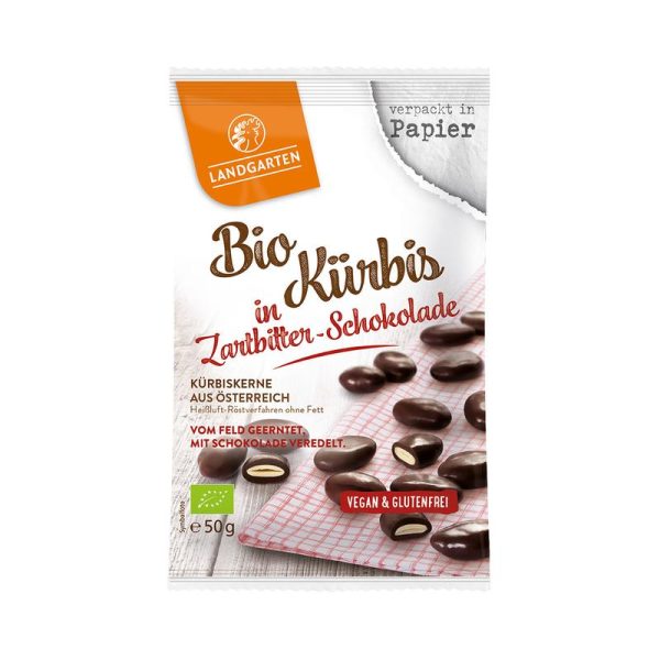 Bio Kürbis in Zartbitter-Schokolade Landgarten